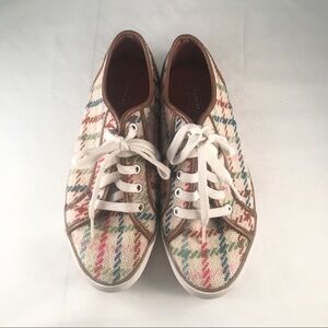 Coach Tattersall Wool Sneakers